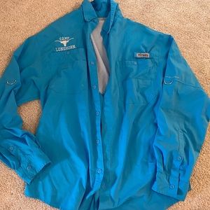 Columbia Fishing Shirt Performance Fishing Gear Men’s Large